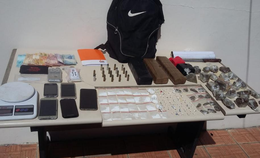 Em Piraquara, BPGd cumpre dois mandados de Busca e Apreensão contra o tráfico de drogas