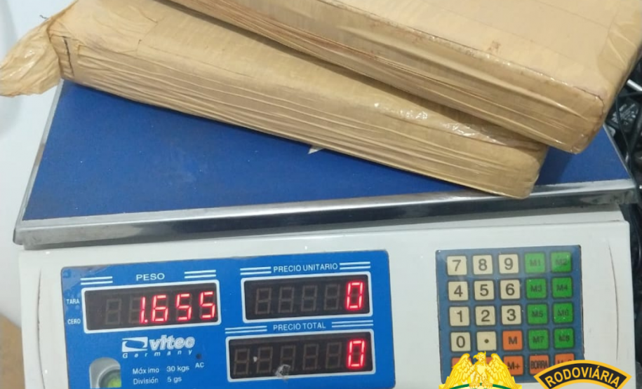 BPRv aborda ônibus e apreende mais de 3,7 quilos de maconha e skunk no Noroeste do estado