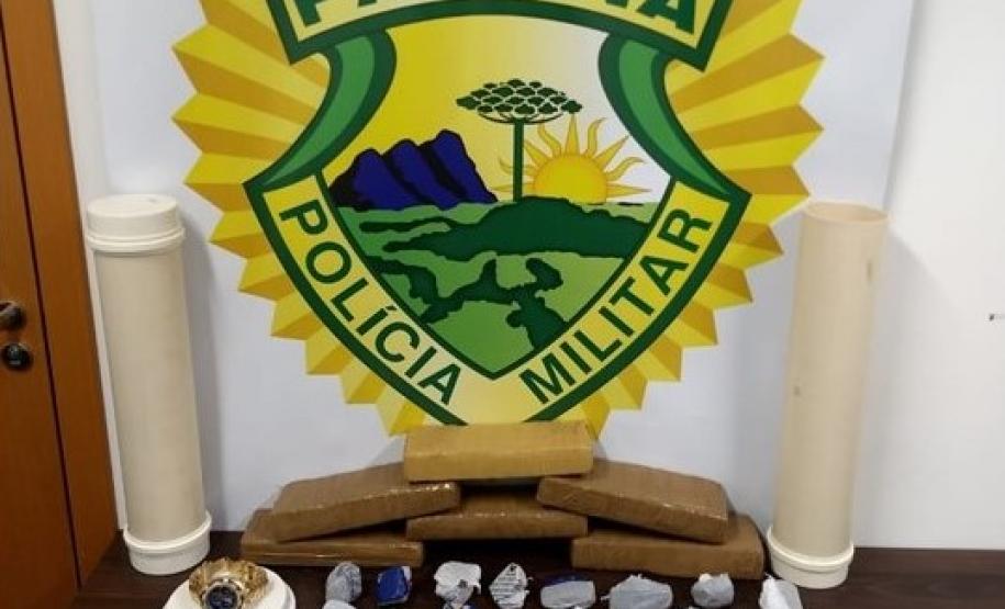 Abordagens da PM na RMC resultam em mais de seis quilos de maconha apreendidos