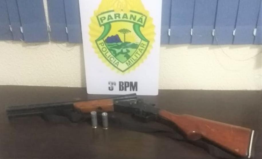 Em Pato Branco (PR), PM apreende três armas de fogo e recuperaram dois veículos no final de semana