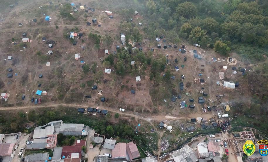 PM presta apoio em reintegração de posse em Almirante Tamandaré, na RMC