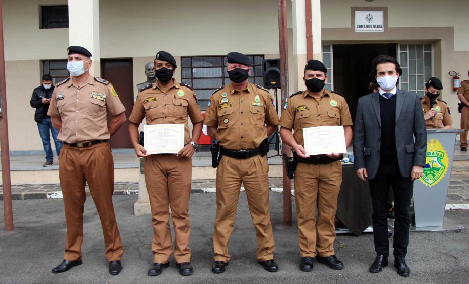 Banda de Música da PM recebe Menção Honrosa da Assembléia Legislativa do Paraná