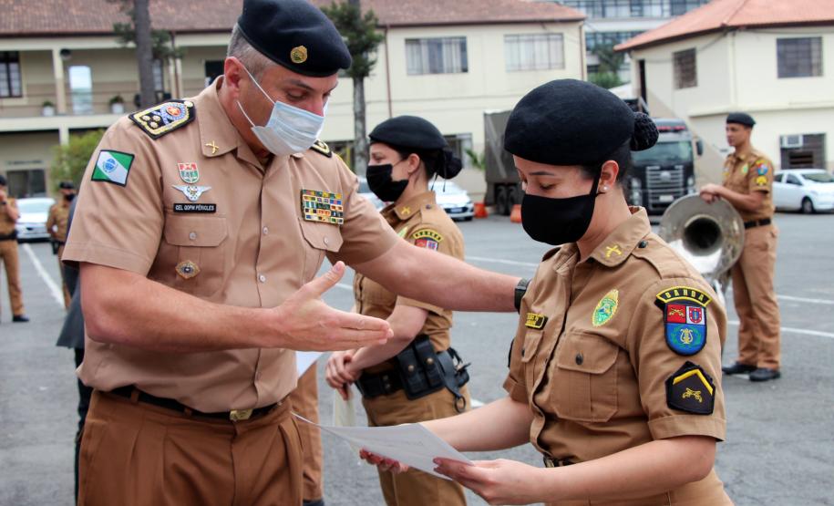 Banda de Música da PM recebe Menção Honrosa da Assembléia Legislativa do Paraná