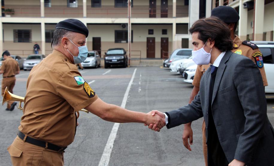 Banda de Música da PM recebe Menção Honrosa da Assembléia Legislativa do Paraná