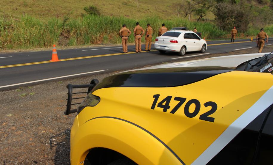Balanço parcial da Polícia Militar do Paraná da Megaoperação Divisas Integradas tem 59 prisões e 16 armas de fogo apreendidas