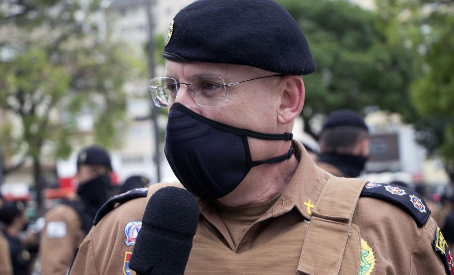 Mais de 300 policiais militares estão nas ruas da região Central da Capital pela Operação Saturação