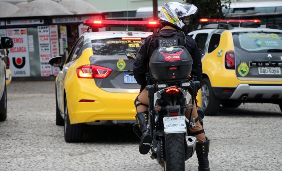 Mais de 300 policiais militares estão nas ruas da região Central da Capital pela Operação Saturação