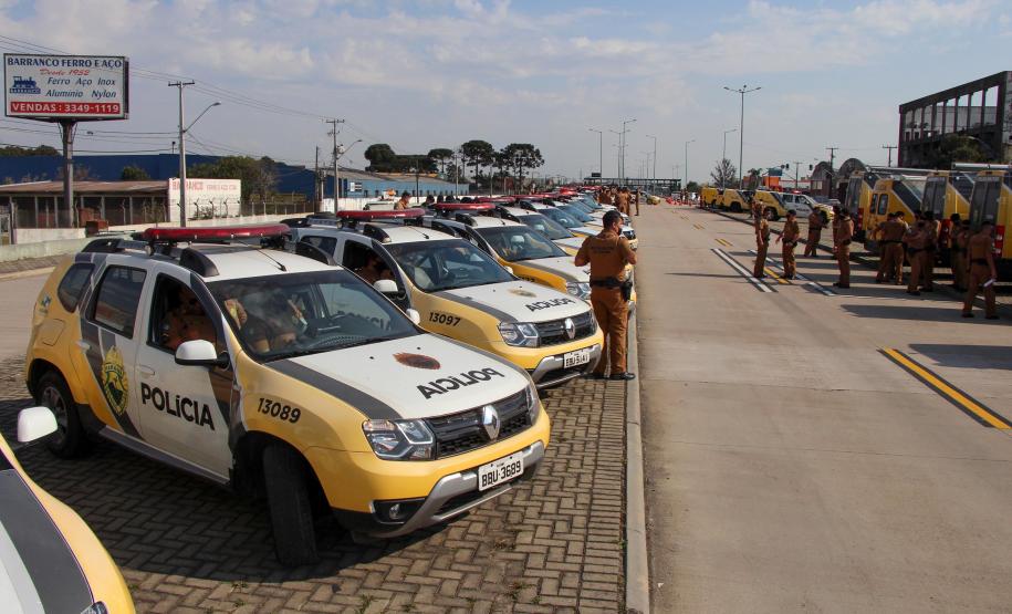 Região Sul de Curitiba recebe reforço de mais de 250 policiais  com a Operação Saturação