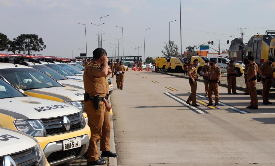 Região Sul de Curitiba recebe reforço de mais de 250 policiais  com a Operação Saturação