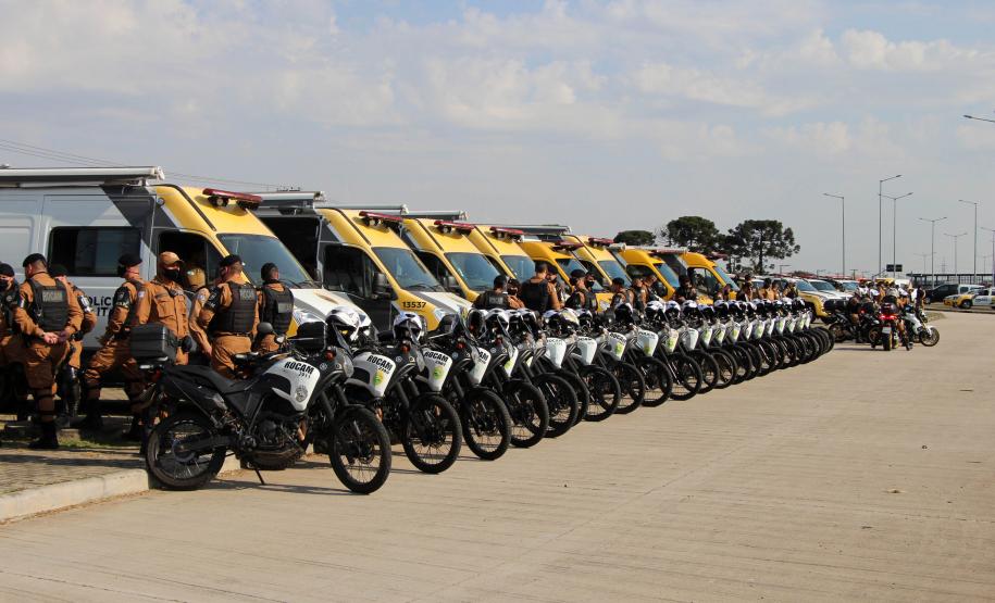 Região Sul de Curitiba recebe reforço de mais de 250 policiais  com a Operação Saturação