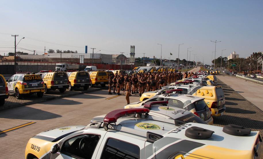 Região Sul de Curitiba recebe reforço de mais de 250 policiais  com a Operação Saturação