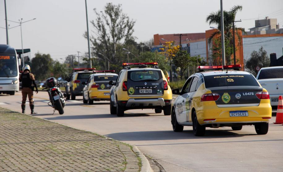 Região Sul de Curitiba recebe reforço de mais de 250 policiais  com a Operação Saturação