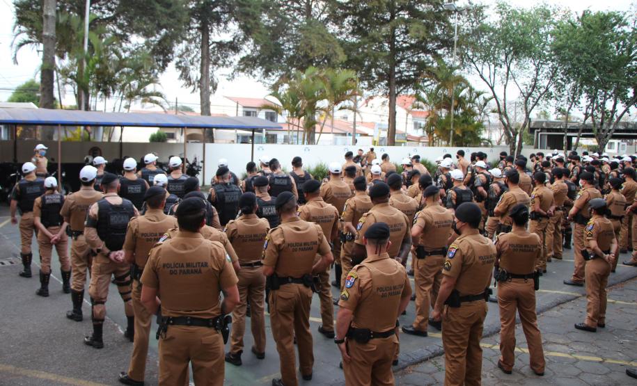Bloqueios de trânsito e abordagens são foco da Operação Especializada do BPTran em Curitiba