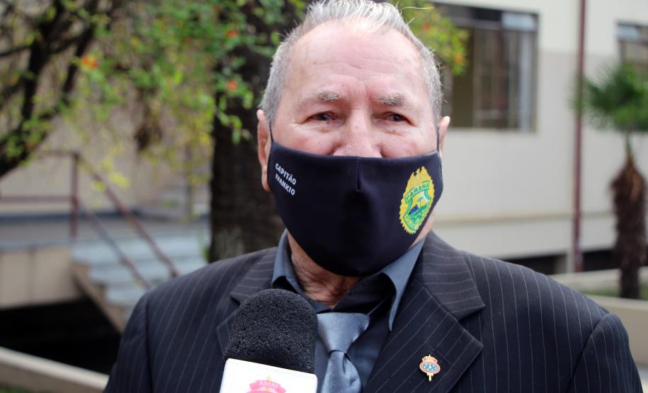 Capitão da Reserva Remunerada da PM é homenageado e planta mais duas Araucárias no Quartel do Comando-Geral em Curitiba