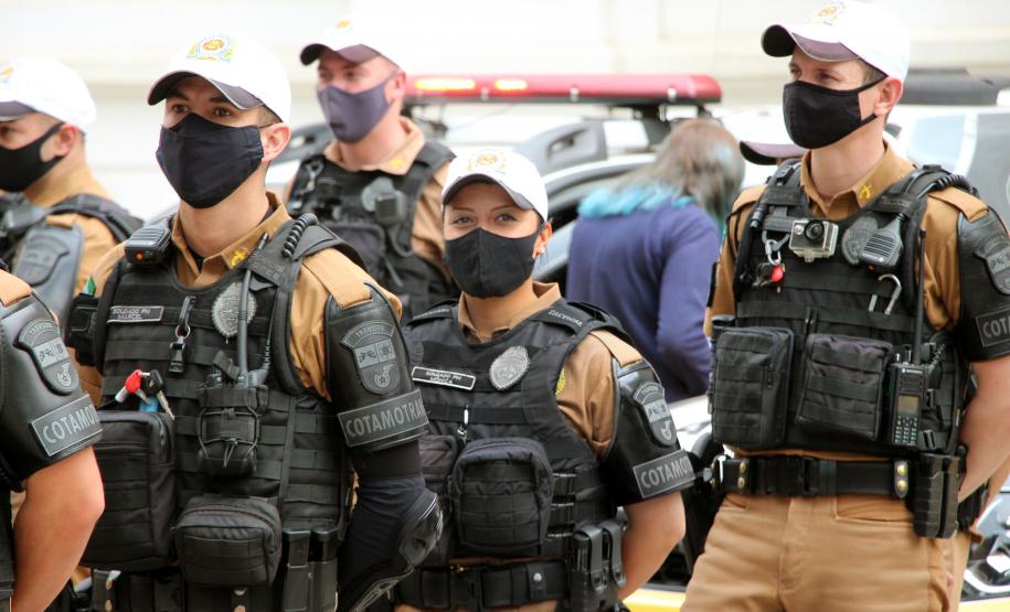 Operação Saturação reforça o policiamento da região Central e Noroeste de Curitiba