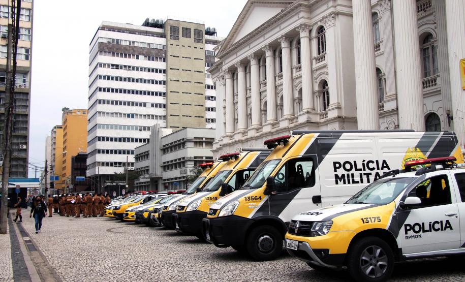 Operação Saturação reforça o policiamento da região Central e Noroeste de Curitiba