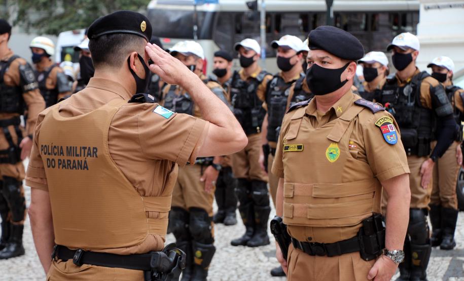 Operação Saturação reforça o policiamento da região Central e Noroeste de Curitiba