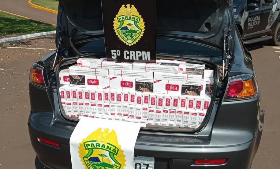 Maconha, crack e cigarros contrabandeados são encontrados pela PM durante abordagens no Oeste do estado