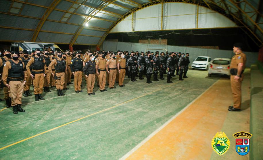 PM presta apoio em reintegração de posse em Almirante Tamandaré, na RMC