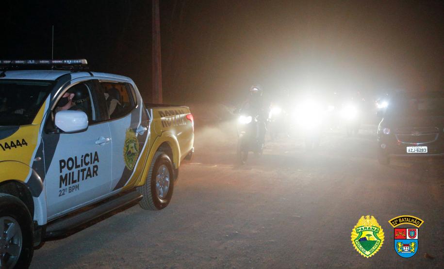 PM presta apoio em reintegração de posse em Almirante Tamandaré, na RMC