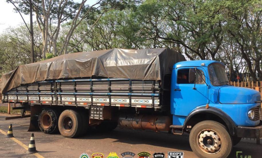 Ação conjunta da Operação Hórus resulta em apreensão milionária de cigarros em Guaíra (PR)