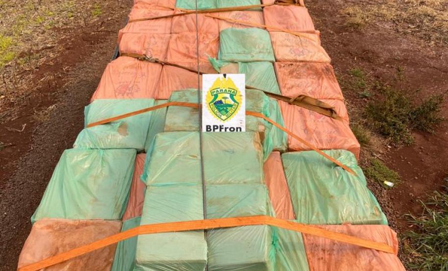 BPFron apreende cigarros e arma durante ações da Operação Hórus no Oeste do PR