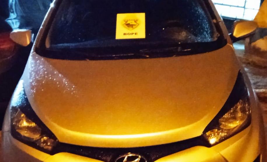 Em situações distintas, BOPE apreende 10 quilos de maconha, pistola e recupera um veículo na Capital e na RMC