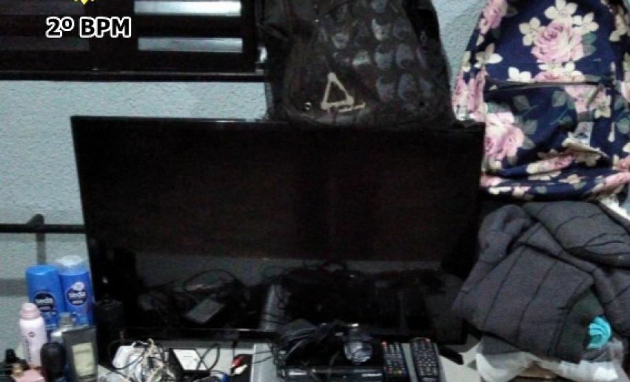 No Norte Pioneiro, PM apreende mudas de maconha e recupera objetos furtados