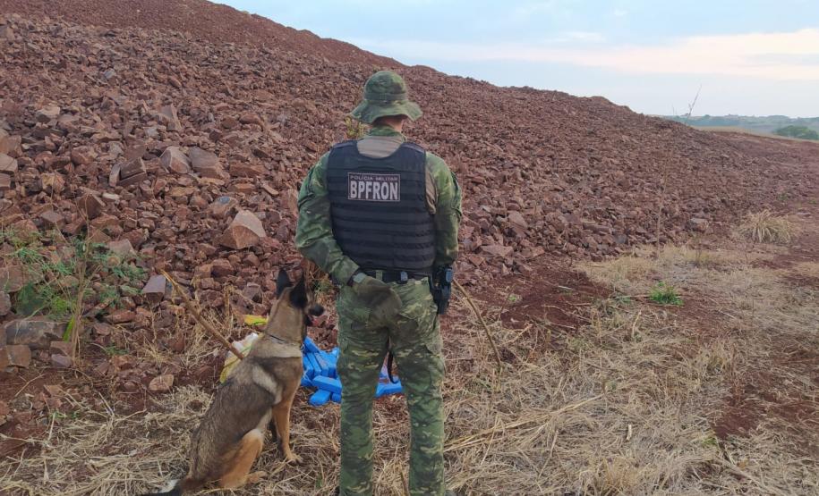 BPFron apreende mais de 15 quilos de maconha em Marechal Cândido Rondon (PR)