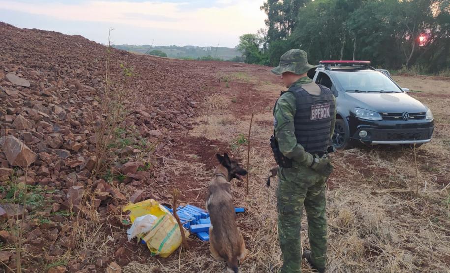 BPFron apreende mais de 15 quilos de maconha em Marechal Cândido Rondon (PR)