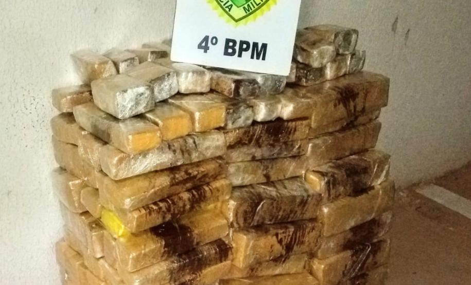 No Noroeste, PM apreende mais de 100 quilos de maconha e sete pessoas são presas em situações distintas