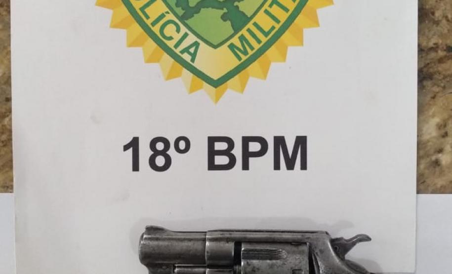 PM atende briga de casal e apreende revólver em Cornélio Procópio, no Norte do estado