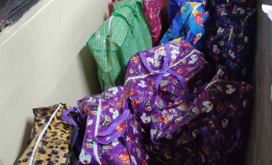 BPRv apreende produtos contrabandeados e recuperaram dois veículos em diferentes regiões do estado