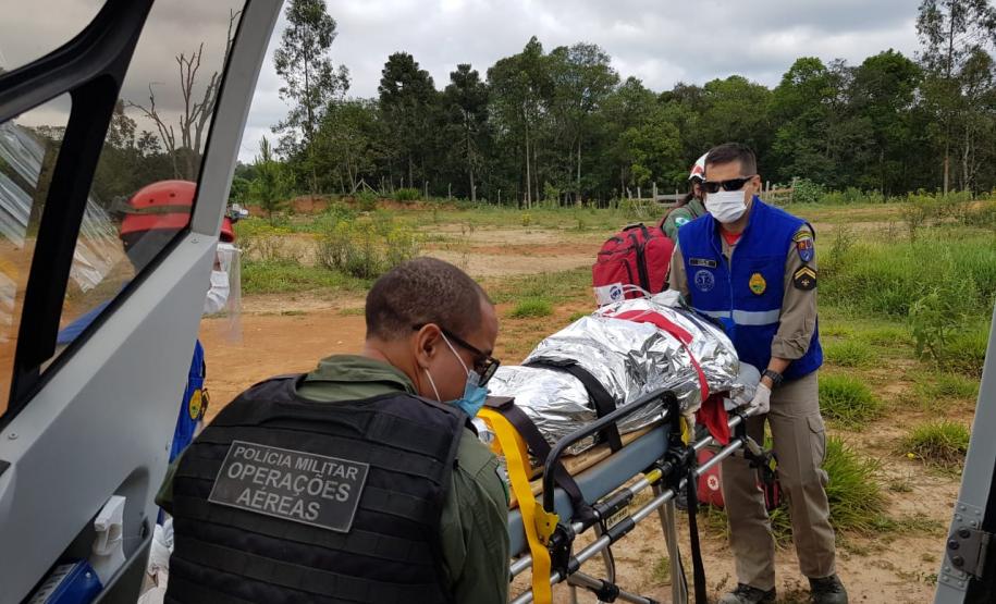 BPMOA presta apoio a duas situações distintas durante o final de semana na RMC; três pessoas foram encaminhadas