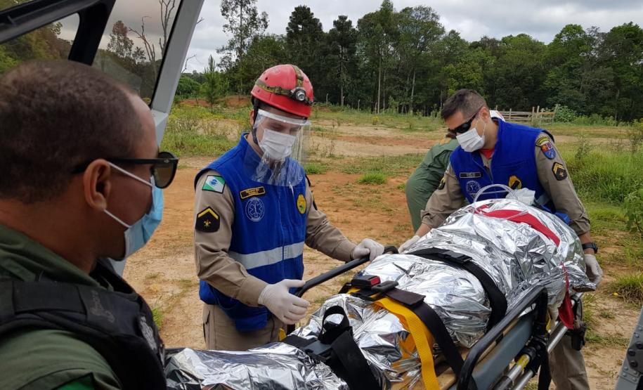 BPMOA presta apoio a duas situações distintas durante o final de semana na RMC; três pessoas foram encaminhadas