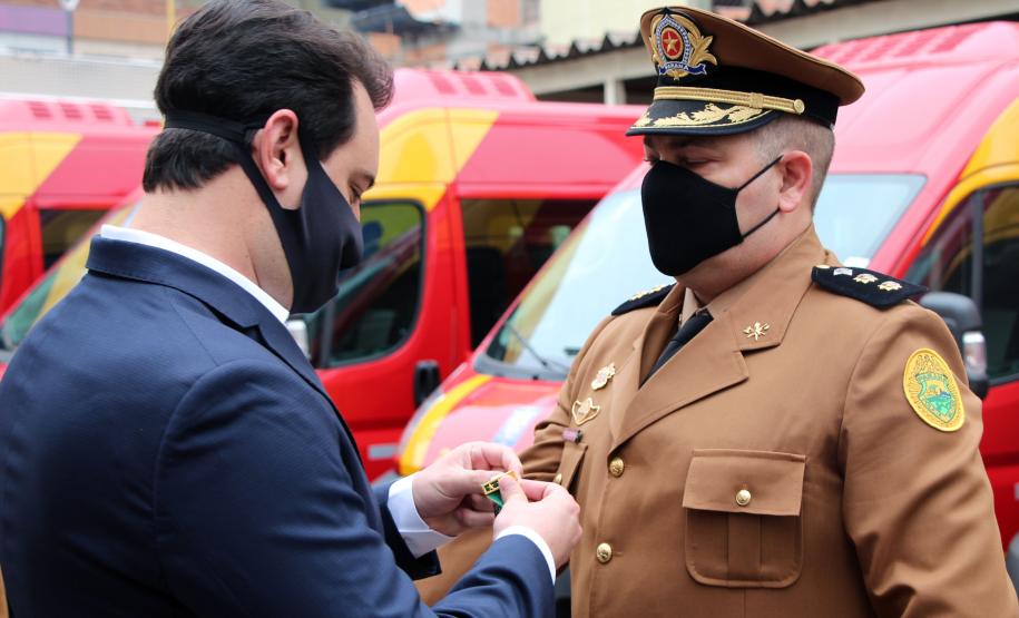 Governador entrega 15 novas viaturas para o Corpo de Bombeiros