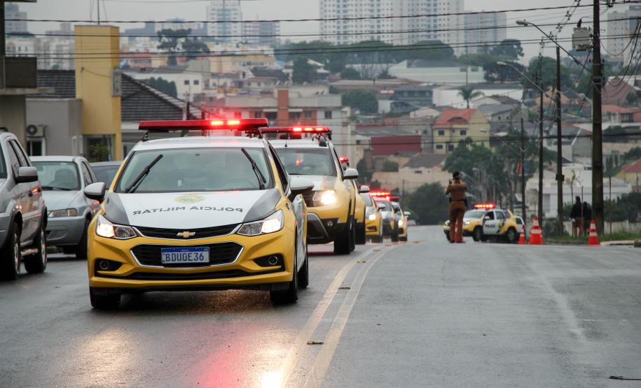 Operação Saturação prende quatro pessoas e apreende 10 veículos na região Sul de Curitiba