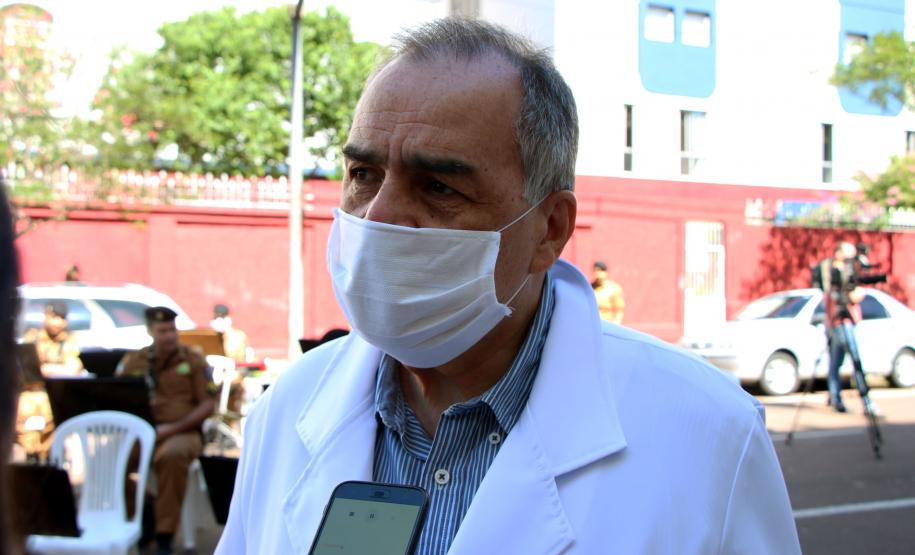 Banda da PM faz apresentação para pacientes do Hospital Pequeno Príncipe em comemoração ao Dia das Crianças