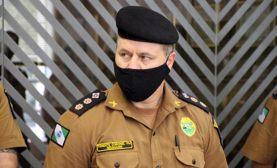 Tenente-coronel da PM recebe homenagem de colegas antes de ir para a Reserva Remunerada