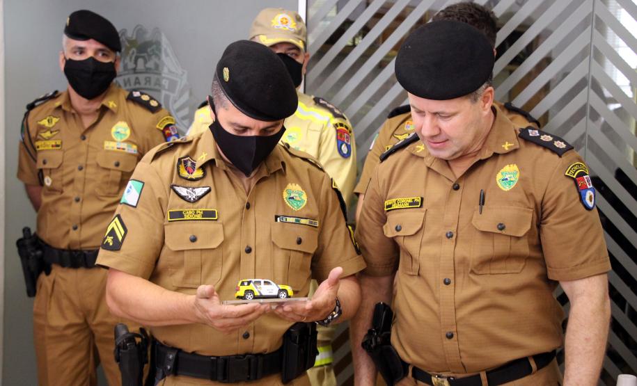 Tenente-coronel da PM recebe homenagem de colegas antes de ir para a Reserva Remunerada