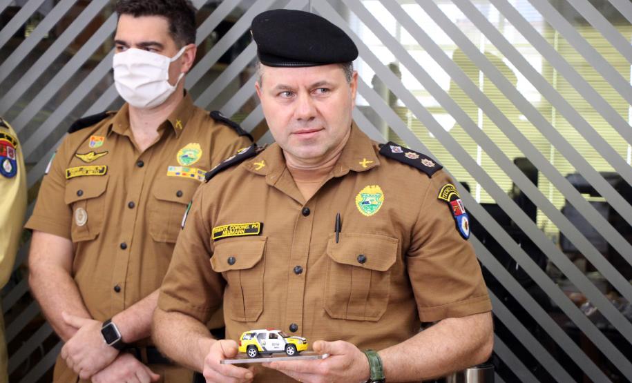 Tenente-coronel da PM recebe homenagem de colegas antes de ir para a Reserva Remunerada