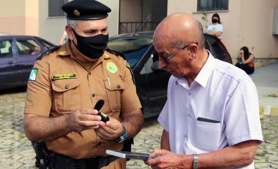 Após quase 40 anos na Reserva Remunerada, subtenente da PM recebe homenagem da Banda de Música em Curitiba