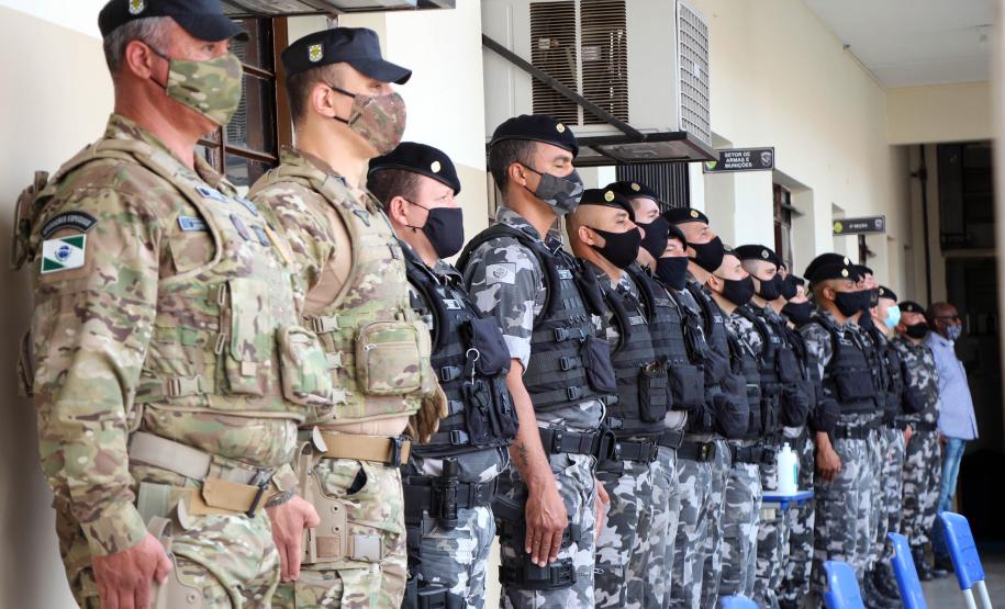 BOPE comemora 10 anos de criação com entrega de medalhas em Curitiba