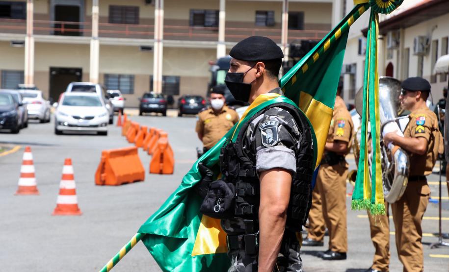 BOPE comemora 10 anos de criação com entrega de medalhas em Curitiba