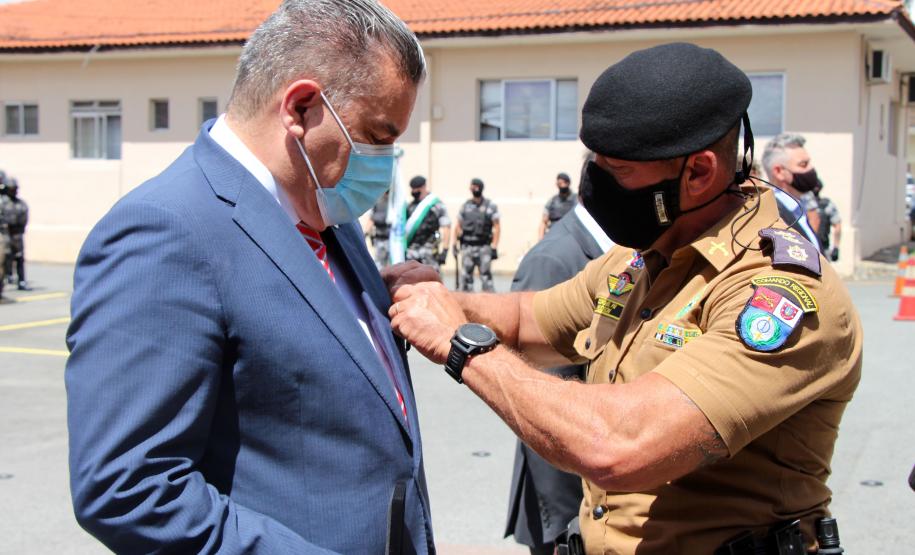 BOPE comemora 10 anos de criação com entrega de medalhas em Curitiba