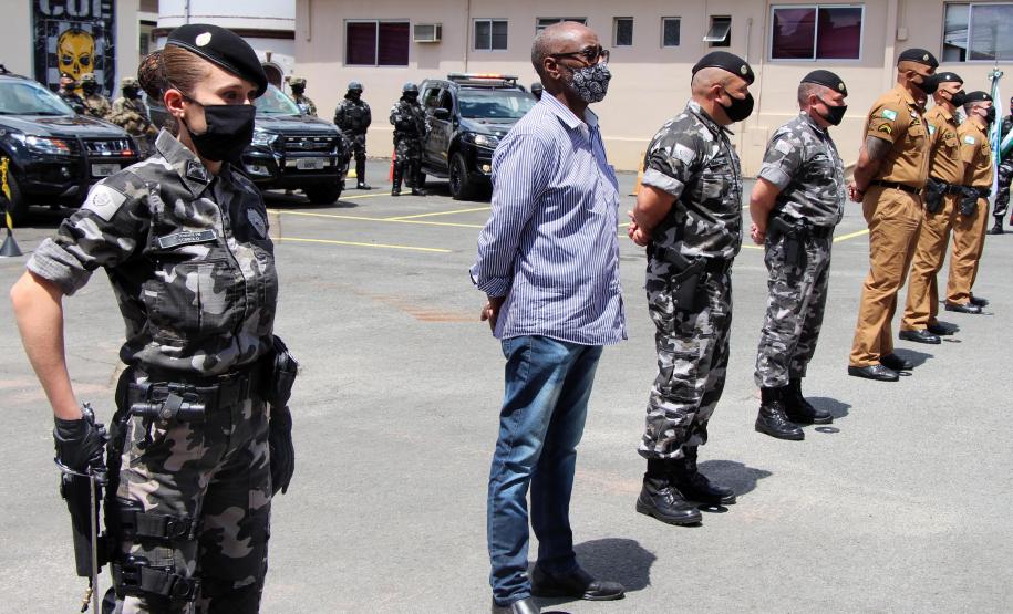 BOPE comemora 10 anos de criação com entrega de medalhas em Curitiba