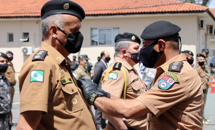 BOPE comemora 10 anos de criação com entrega de medalhas em Curitiba