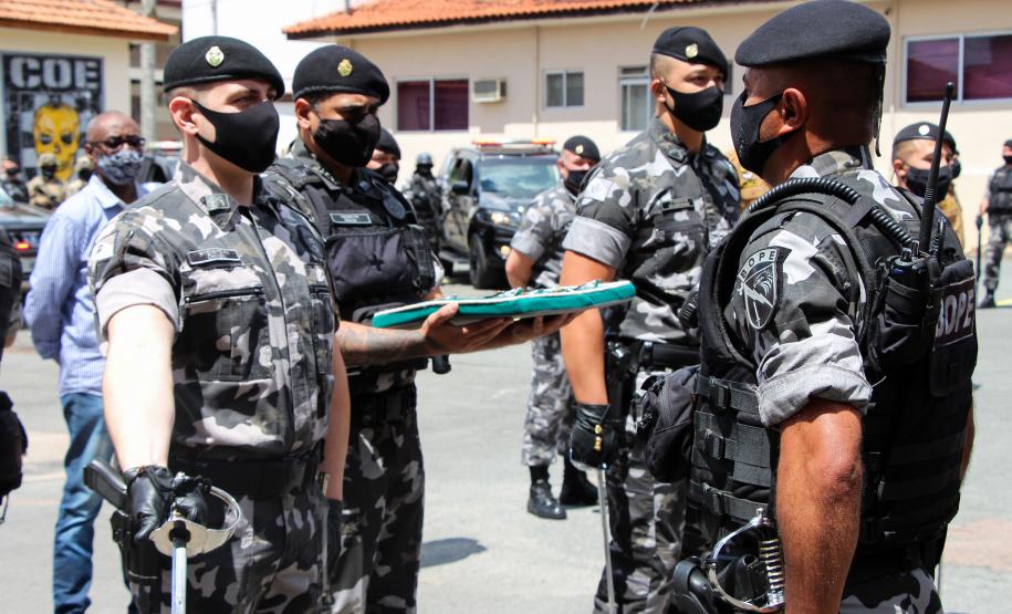 BOPE comemora 10 anos de criação com entrega de medalhas em Curitiba