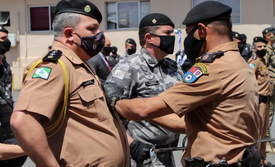 BOPE comemora 10 anos de criação com entrega de medalhas em Curitiba