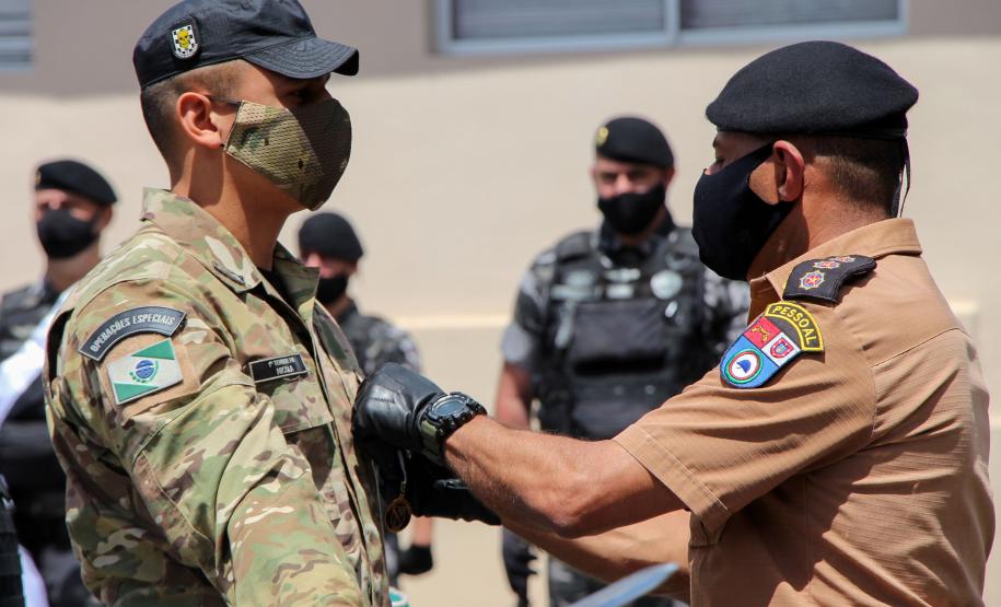 BOPE comemora 10 anos de criação com entrega de medalhas em Curitiba